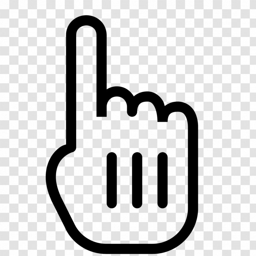 Pointer The Finger Hand Index - Thumb - Logo Symbol Transparent PNG