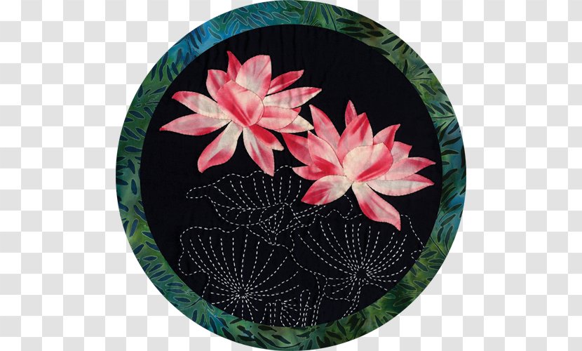 Quilt Sashiko Stitching Sylvia Pippen Designs Sampler Indigo - Asian Pattern Transparent PNG