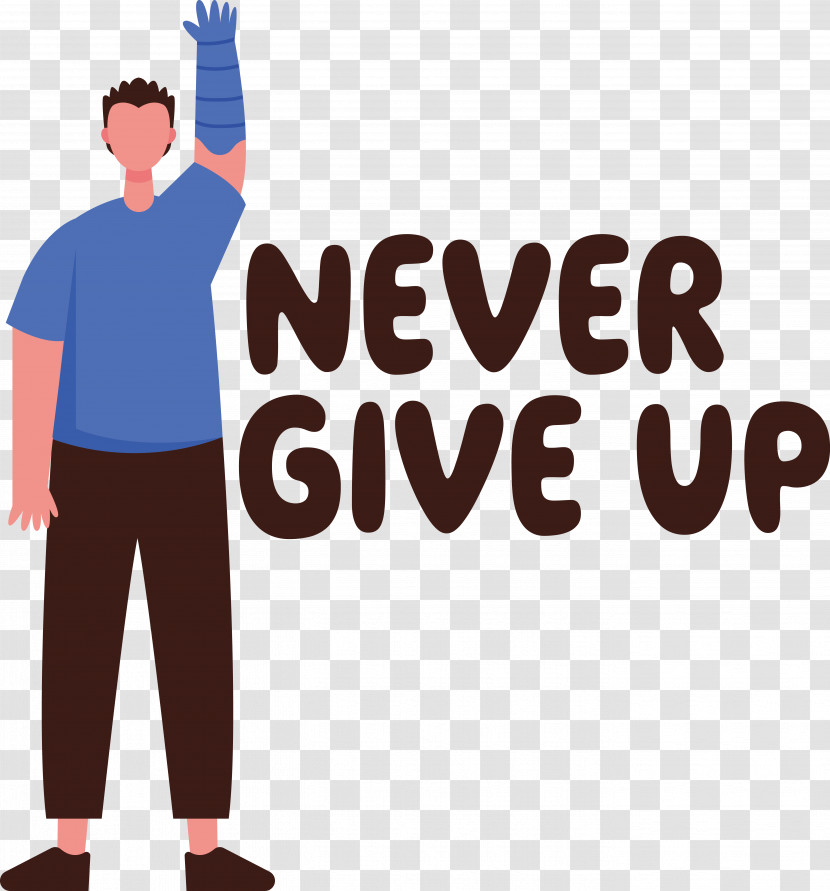 Disability Never Give Up Disability Day Transparent PNG