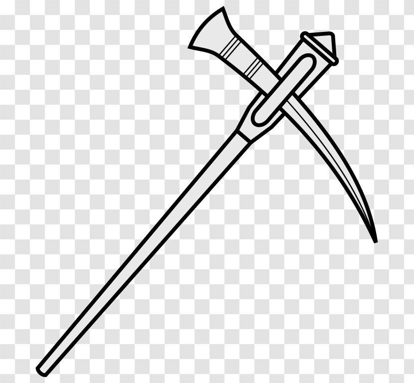 Pickaxe Tool Clip Art - Minecraft - Axe Transparent PNG