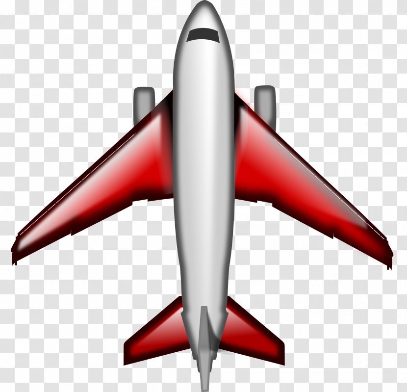Airplane Fixed-wing Aircraft Boeing 747 Clip Art - Aerospace Engineering - Planes Transparent PNG
