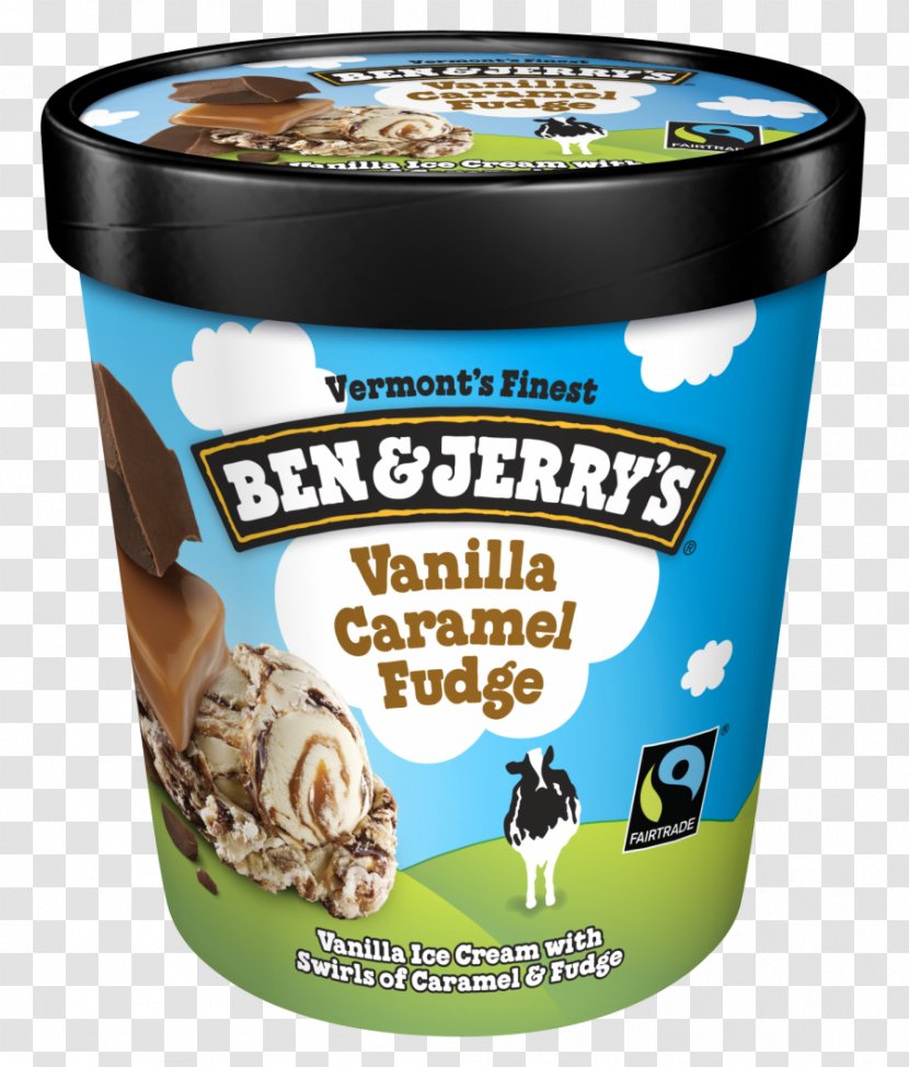 Chocolate Chip Cookie Dough Ice Cream Ben & Jerry's Cherry Garcia Kroger - Frozen Dessert - Caramel Fudge Transparent PNG