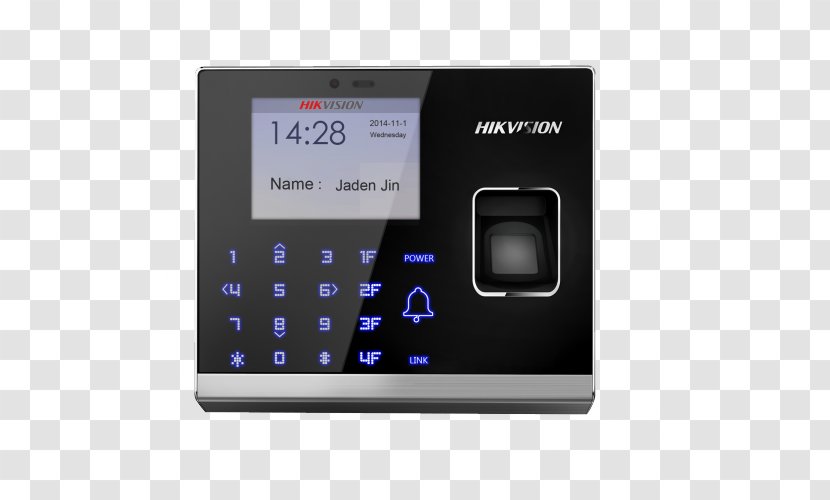 Access Control Door Security Hikvision Closed-circuit Television Biometrics - Iport Transparent PNG