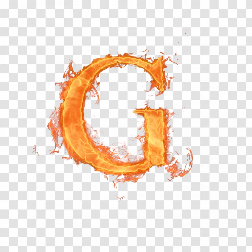 Letter Alphabet Fire Flame - Text Transparent PNG