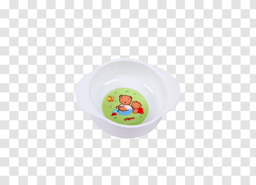 Plate Ceramic Plastic - Tableware - Pigeon Baby Cutlery Bowl Round Transparent PNG