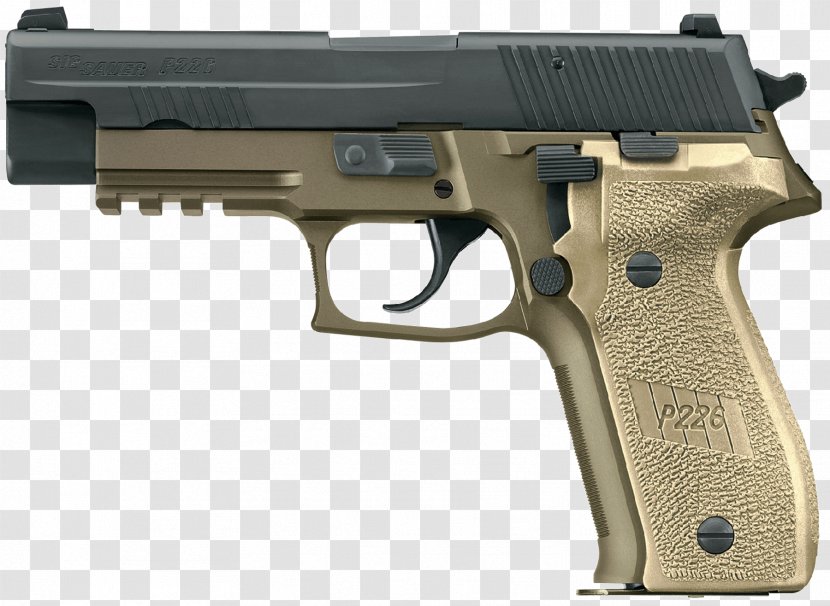 SIG Sauer P220 .45 ACP Firearm Pistol - Handgun - Weapon Transparent PNG