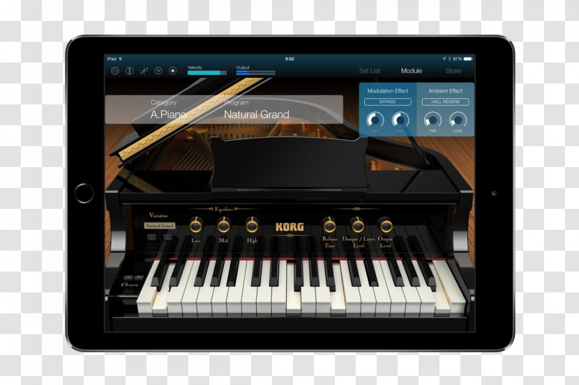 Korg Polysix Sound Module - Frame - Musical Instruments Transparent PNG