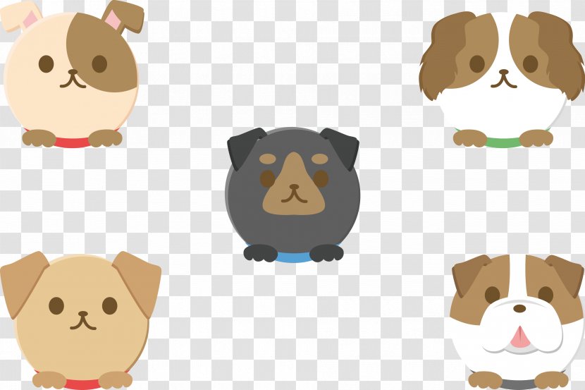 Bulldog Puppy Cat Pet Illustration - Cute Avatar Transparent PNG
