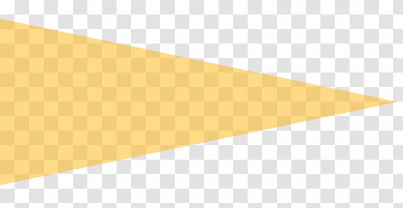 Pennon Flag Pennant Banner Bunting - Orange Triangle Transparent PNG