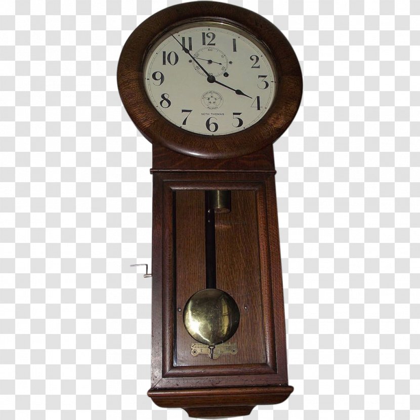 Rail Transport Clock Paardjesklok Train Antique - Seth Thomas Transparent PNG