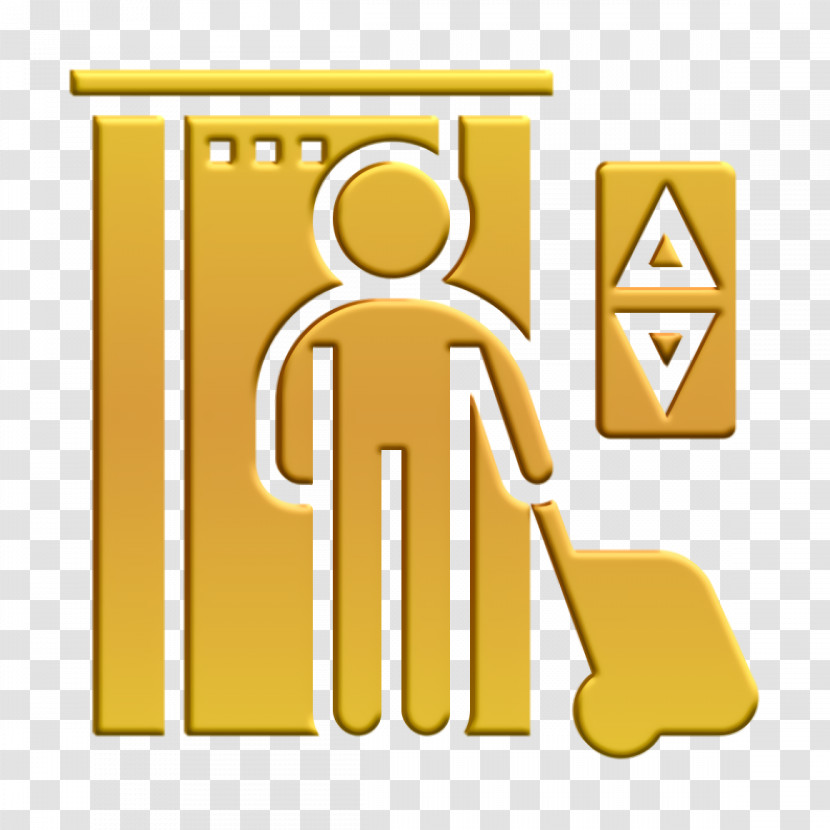 Lift Icon Hotel Services Icon Elevator Icon Transparent PNG