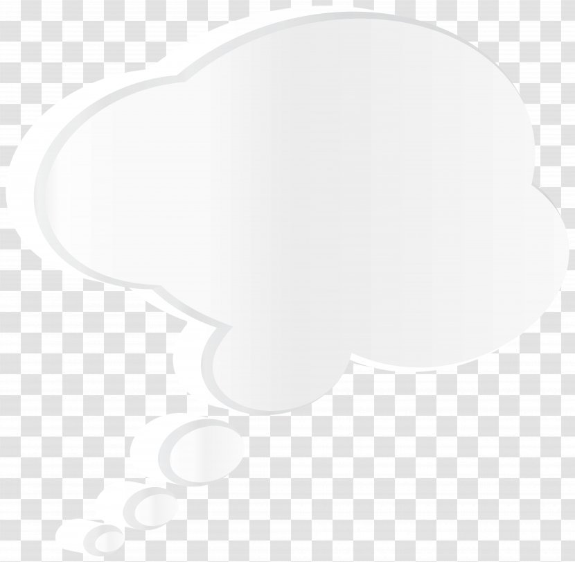 Black And White Pattern - Monochrome - Bubble Speech Image Transparent PNG
