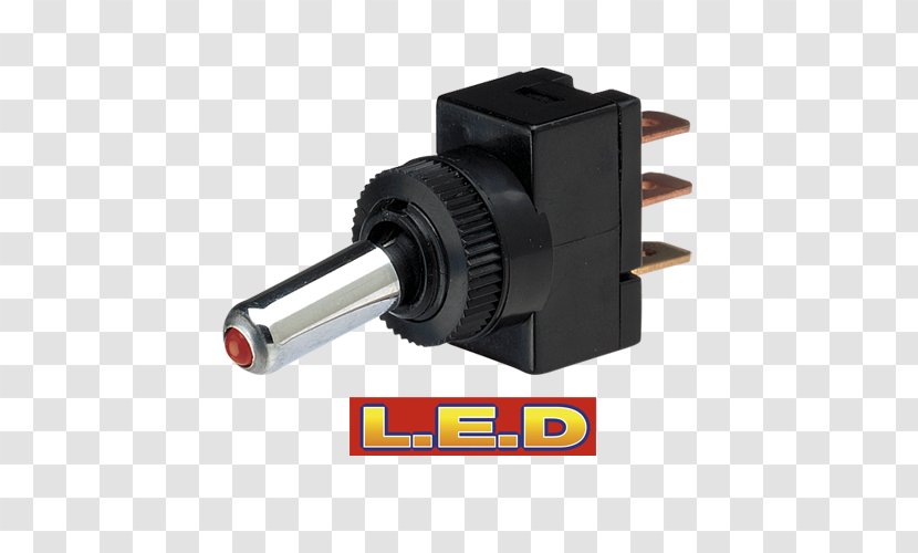 Electrical Switches Light-emitting Diode Wires & Cable Connector - Adapter - Rocker Switch Transparent PNG