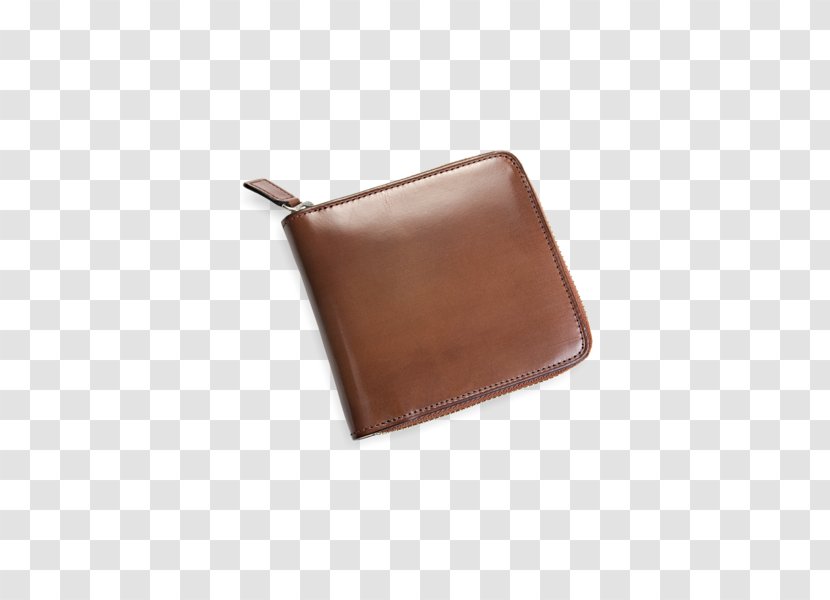 Wallet Coin Purse Leather Product Design - Brown - Zipper Transparent PNG