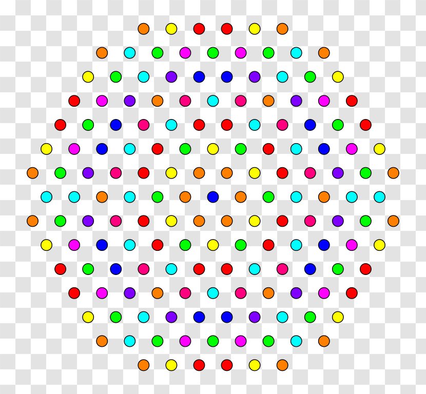 Hexagon Circle Uniform Polyhedron - Demihypercube - B3 Transparent PNG