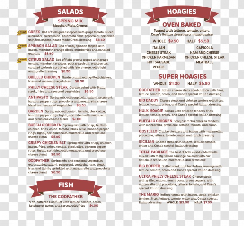 Henning Municipal Airport Brochure - Pizza Menu Transparent PNG