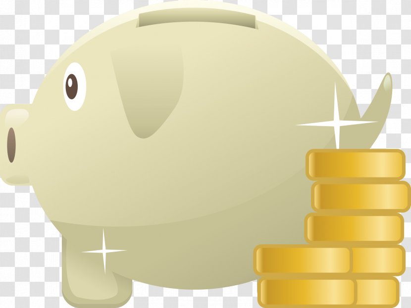 Piggy Bank Euclidean Vector Gratis Donic - Pen Transparent PNG