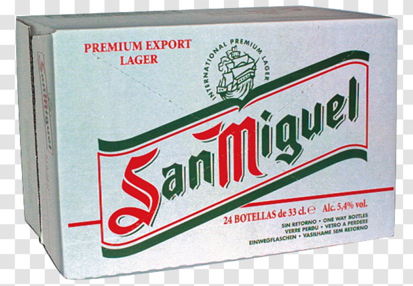 San Miguel Beer Lager Pilsner Logo - Tree Transparent PNG