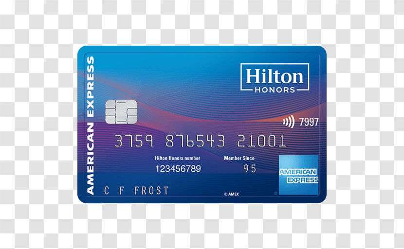 American Express Credit Card Flash Memory Debit - Hilton Hotels Resorts - Advan Poster Transparent PNG