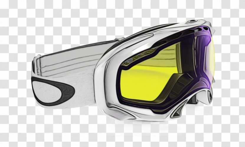 Sunglasses - Yellow - Diving Equipment Material Property Transparent PNG