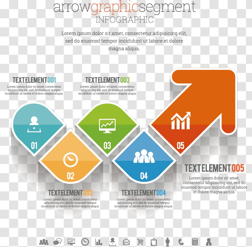 Infographic Information Illustration - Brand - Vector Creative Arrow Transparent PNG