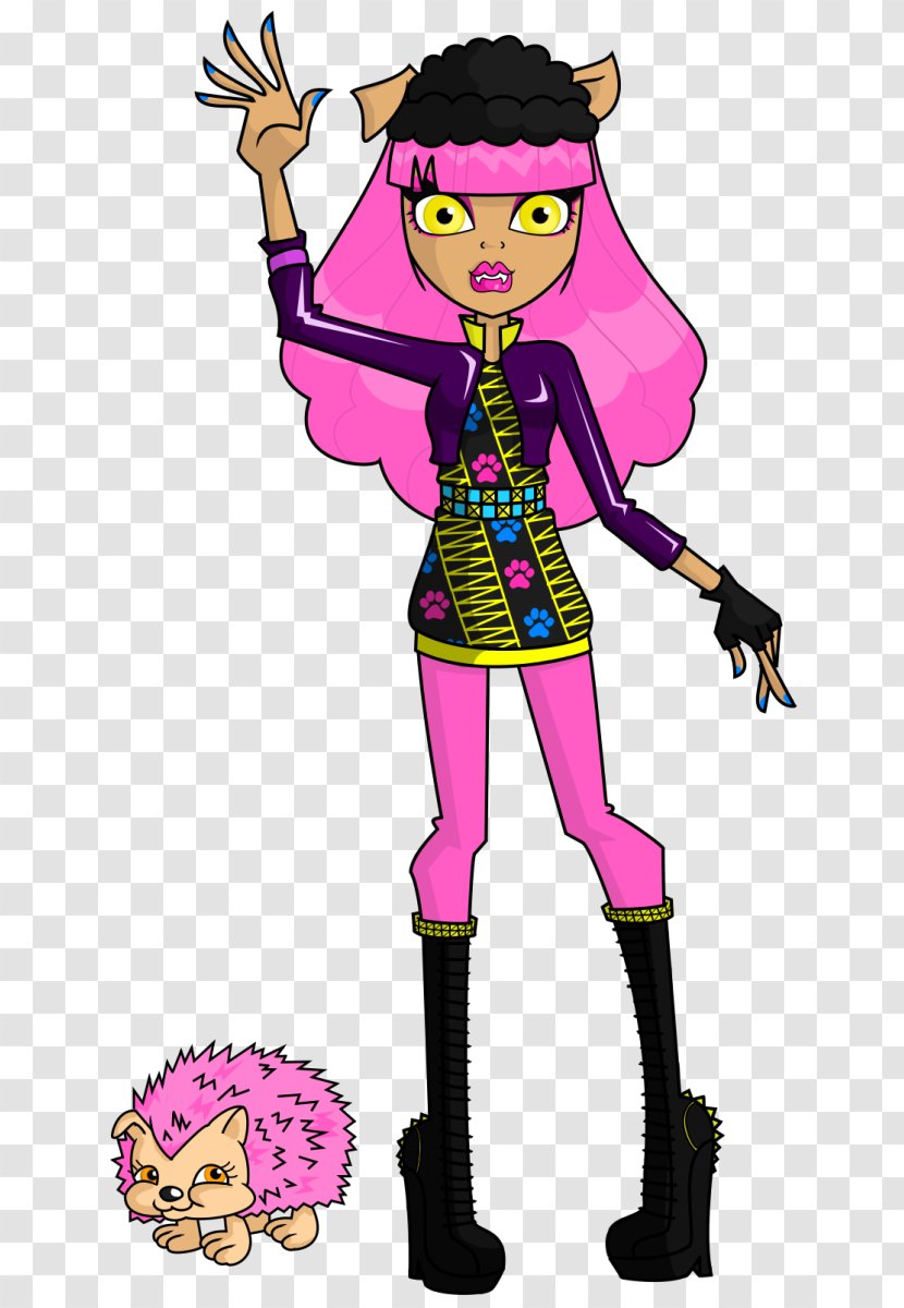 Monster High Clawdeen Wolf Doll Frankie Stein Fashion - Vision Care - Creepy Drawings Videos Pc Transparent PNG