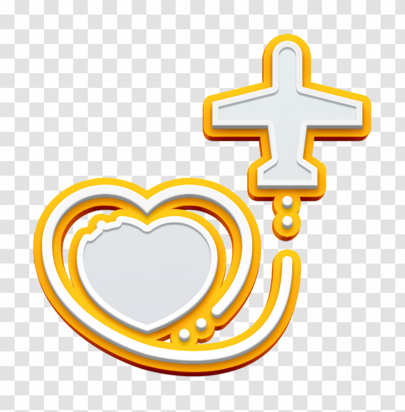 Romantic Love Icon Travel Icon Heart Icon Transparent PNG