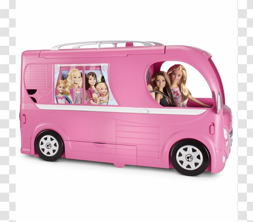Car Campervans Barbie Doll - Popup Camper Transparent PNG
