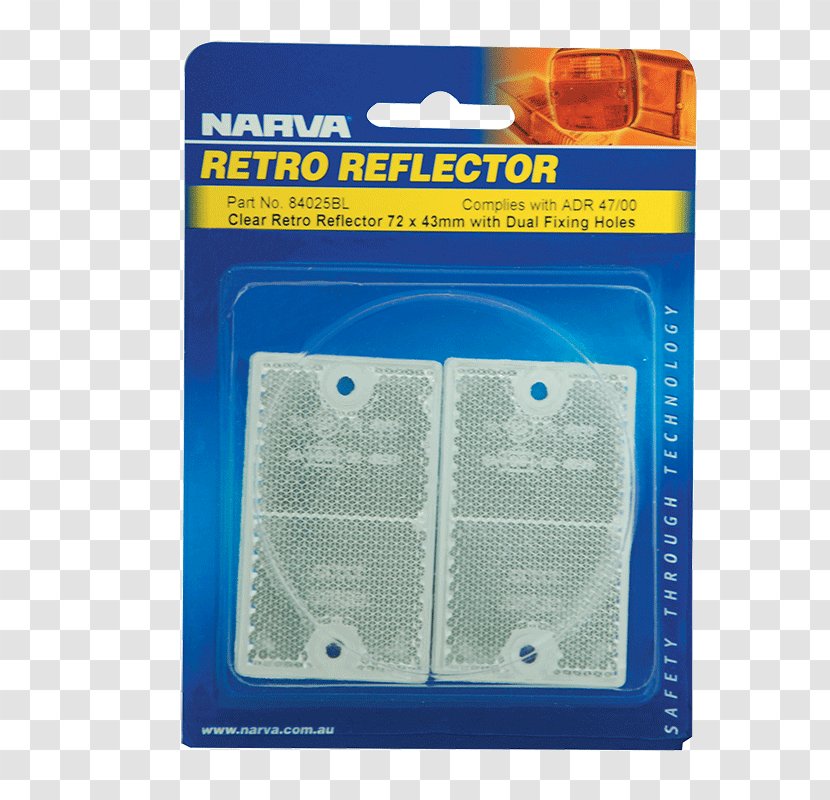 Lighting Narva Trailer Reflector - Retroreflector - Rv Camping Transparent PNG
