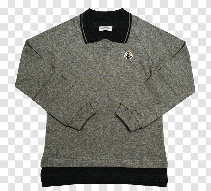 Long-sleeved T-shirt Sweater Outerwear - Black - Hitch Hiker Transparent PNG
