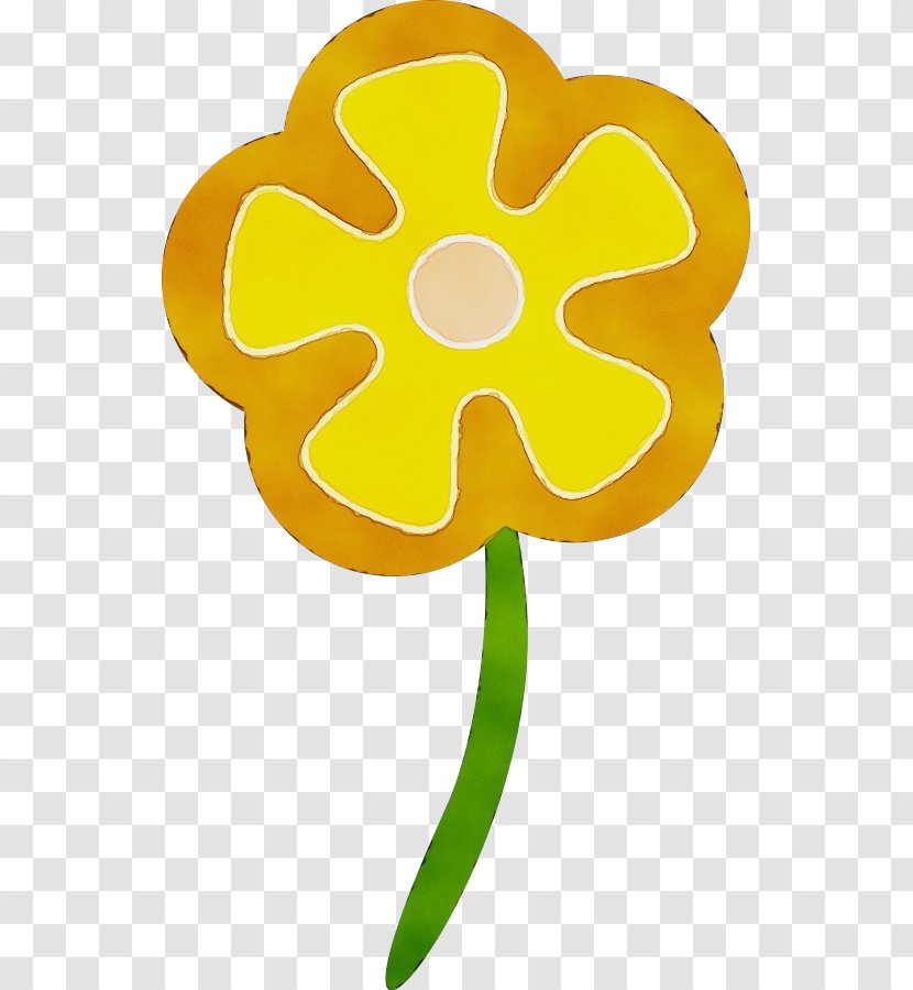 Flower Drawing Yellow Common Daisy Transparency - Petal Plant Transparent PNG