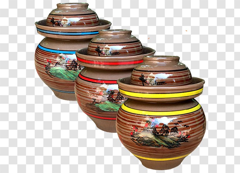 Hot Pot Ceramic Pickling Jar Bowl - Artifact - Pickle Transparent PNG