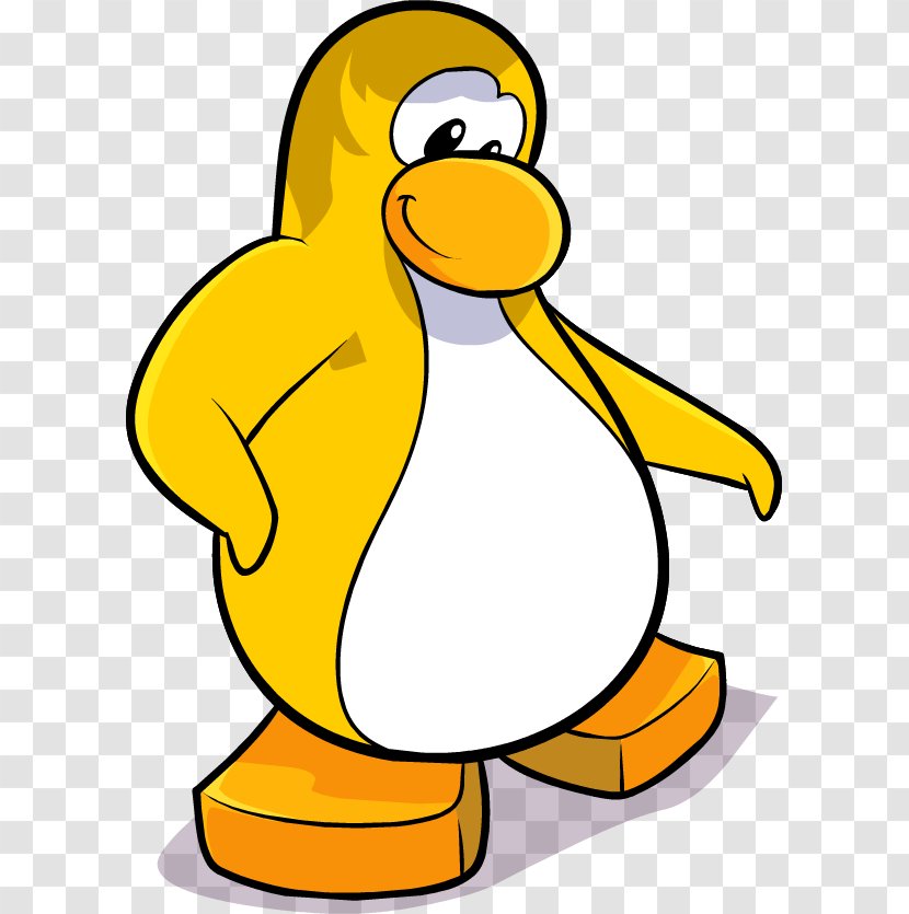 Club Penguin Original Clothing Water Bird - January Transparent PNG
