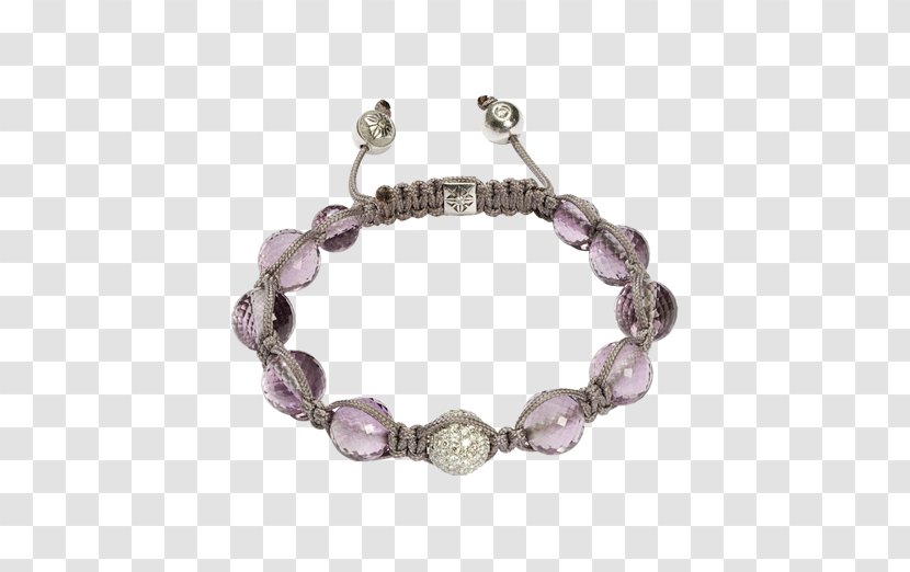 Amethyst Bracelet Bead Purple Jewellery - Body Jewelry Transparent PNG