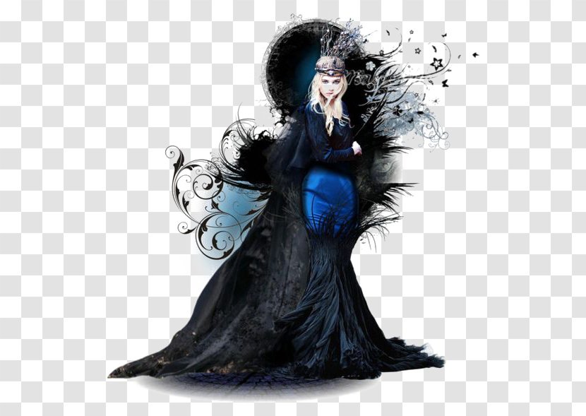 Black Fairy Tale Designer - And White - Princess Transparent PNG