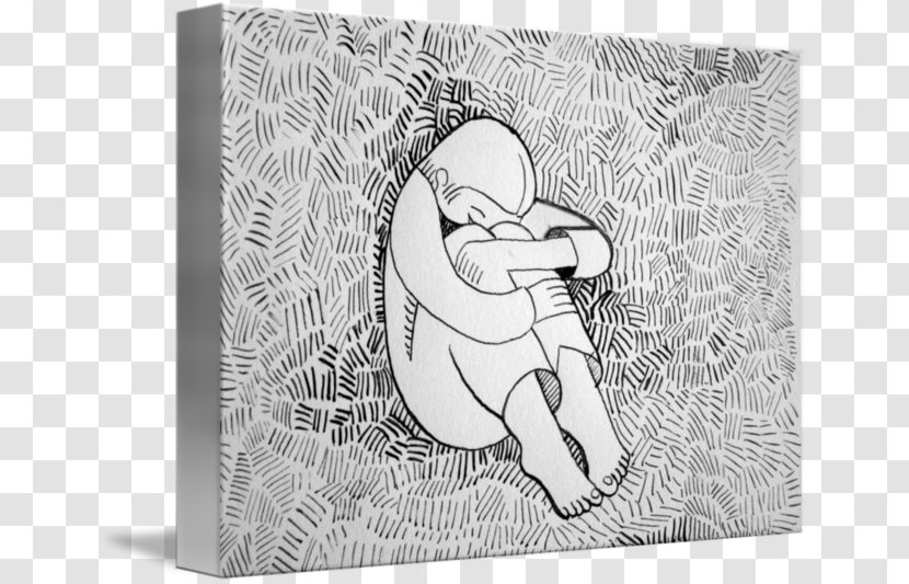 Paper Drawing White /m/02csf - Character - CRYING Woman Transparent PNG