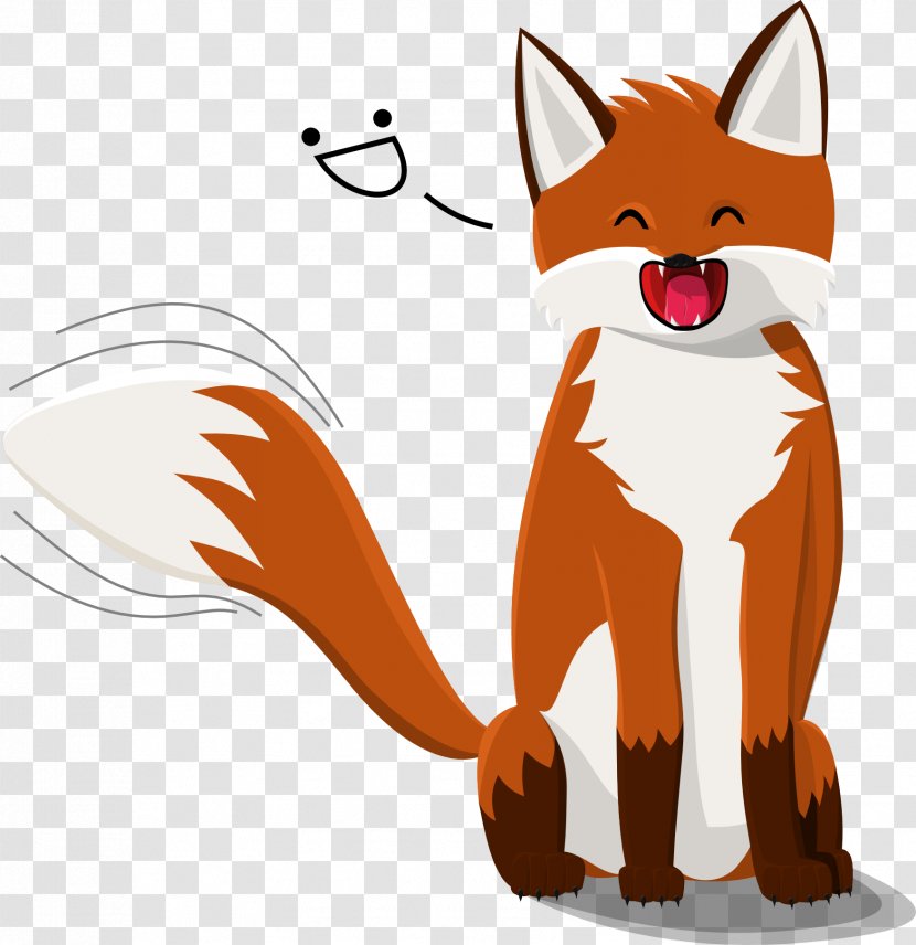 Red Fox Drawing Clip Art Transparent PNG