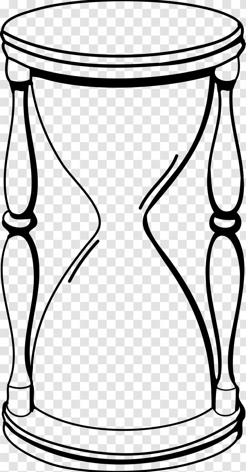 Hourglass Drawing Clip Art - Line Transparent PNG