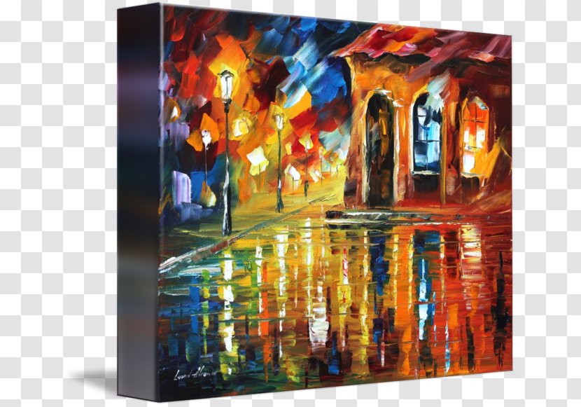 Modern Art Painting Canvas Printing Transparent PNG