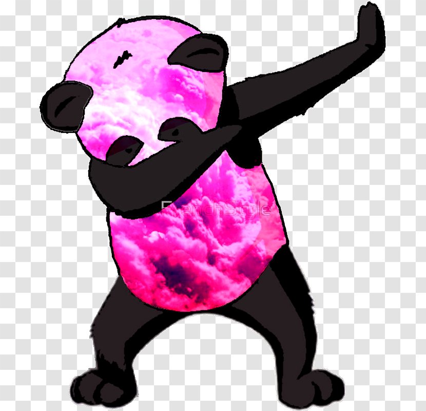 Giant Panda Dab Drawing T-shirt Clip Art Transparent PNG