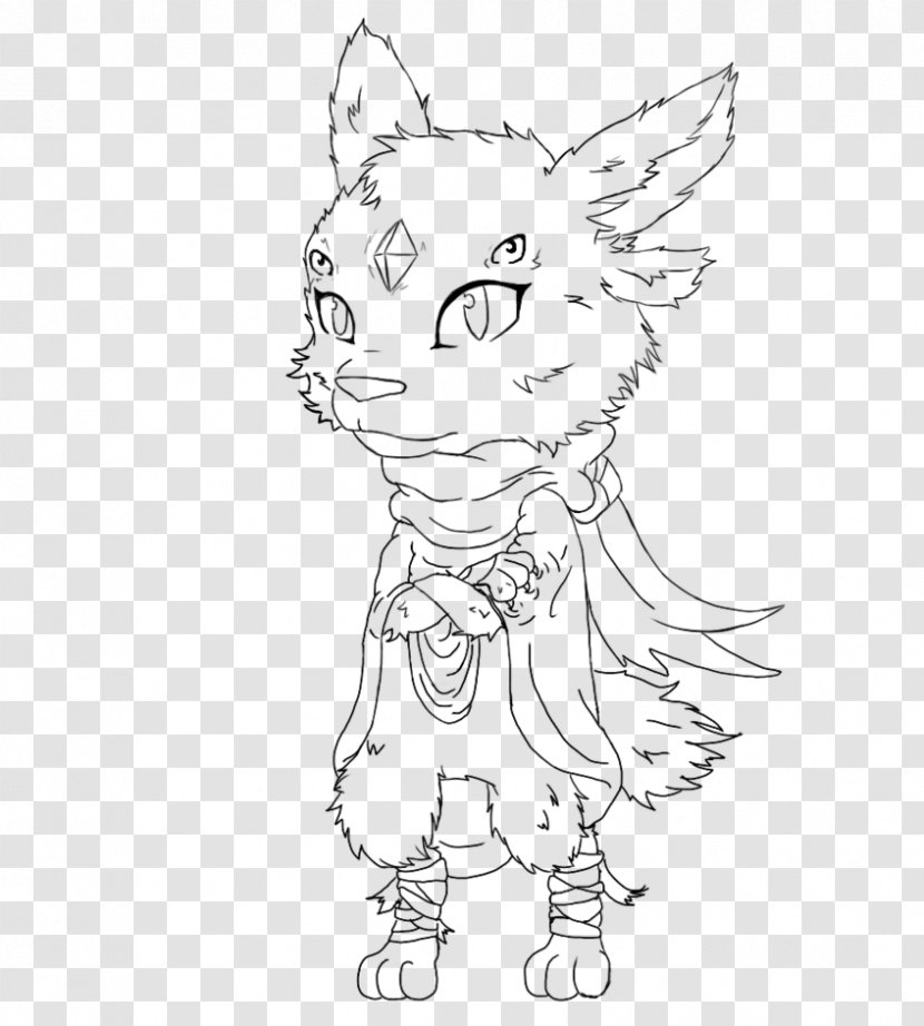 Whiskers Line Art Drawing Cat Character Transparent PNG