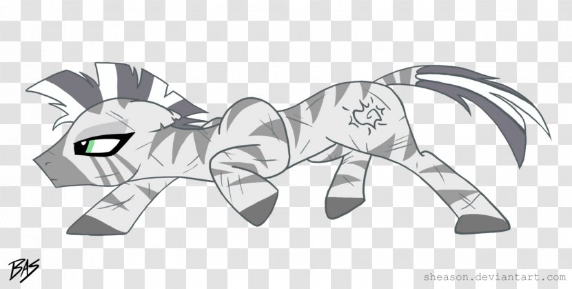 Drawing DeviantArt Pony Artist - Heart - Zebra Transparent PNG