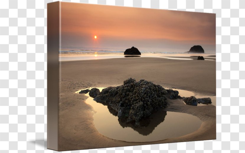 Canvas Print Printing Oregon Sunset - Hazy Transparent PNG