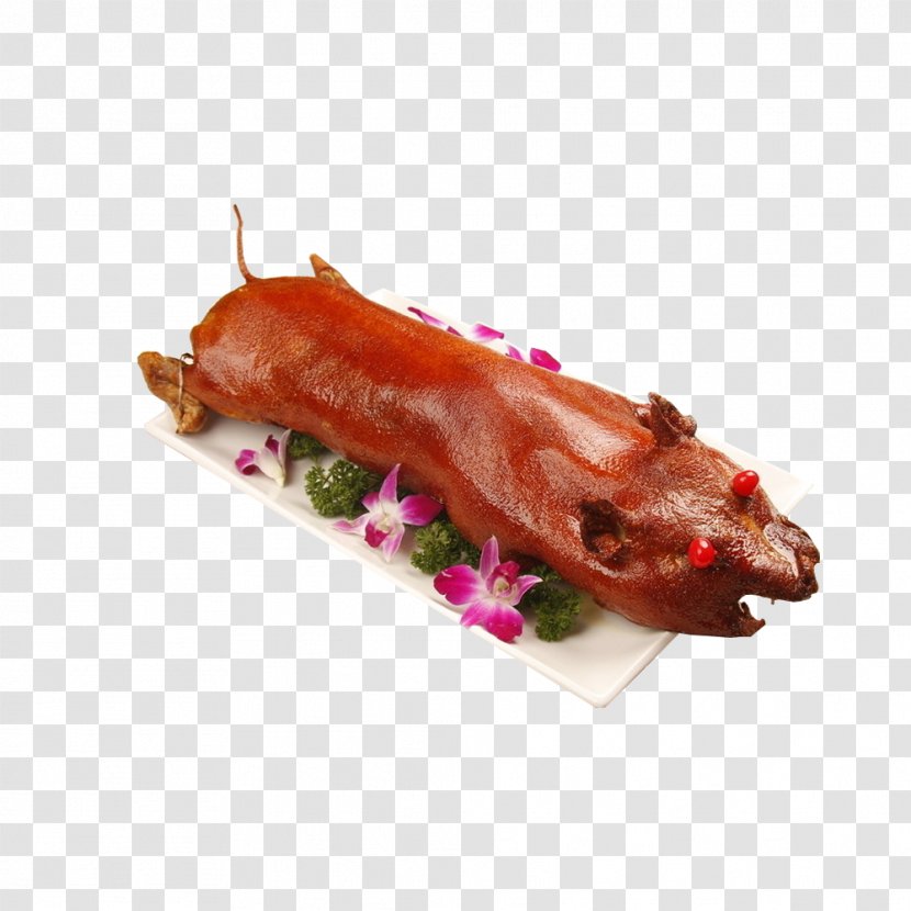 Dongfang, Hainan Domestic Pig Siu Yuk U70e7u4e73u732a Buffet - Silhouette - Delicious Roast Suckling Transparent PNG