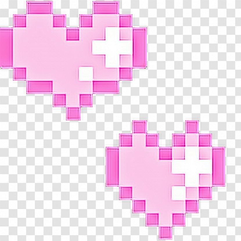 Minecraft Video Game Pixel Art Retrogaming - Magenta Transparent PNG