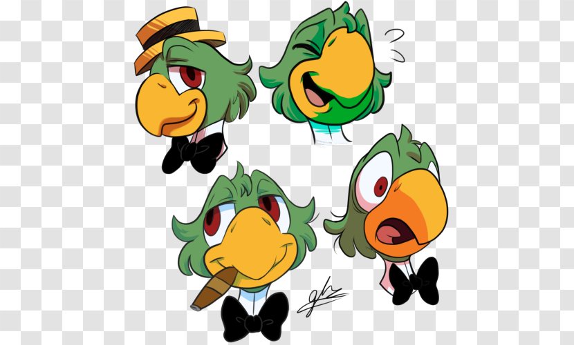 José Carioca Panchito Pistoles Disney Comics Duck - Water Bird Transparent PNG