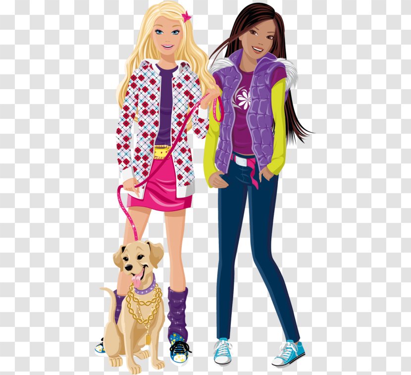 Barbie Cartoon - Jacket - Fashion Design Transparent PNG