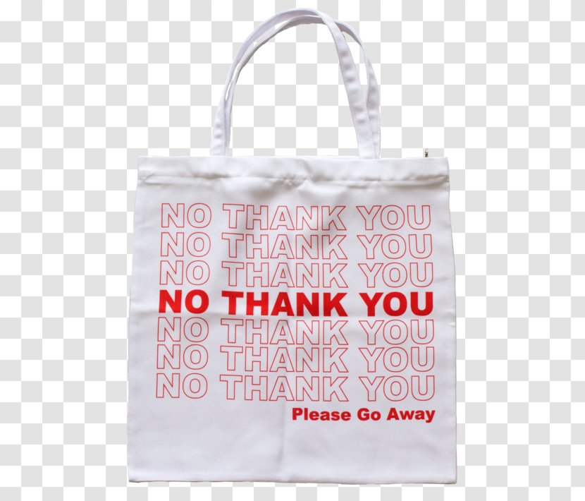Plastic Bag Tote T-shirt Handbag - Shopping Bags Trolleys - Thank You Transparent PNG