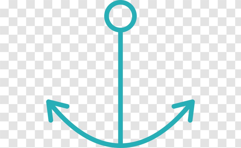 Clip Art - Aqua - Anchor Transparent PNG