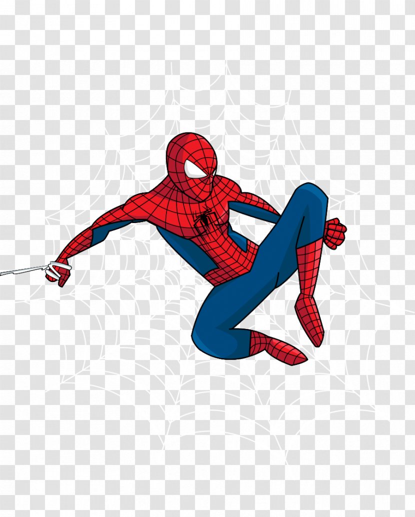 The Amazing Spider-Man Superhero - Electric Blue - Spider-man Transparent PNG